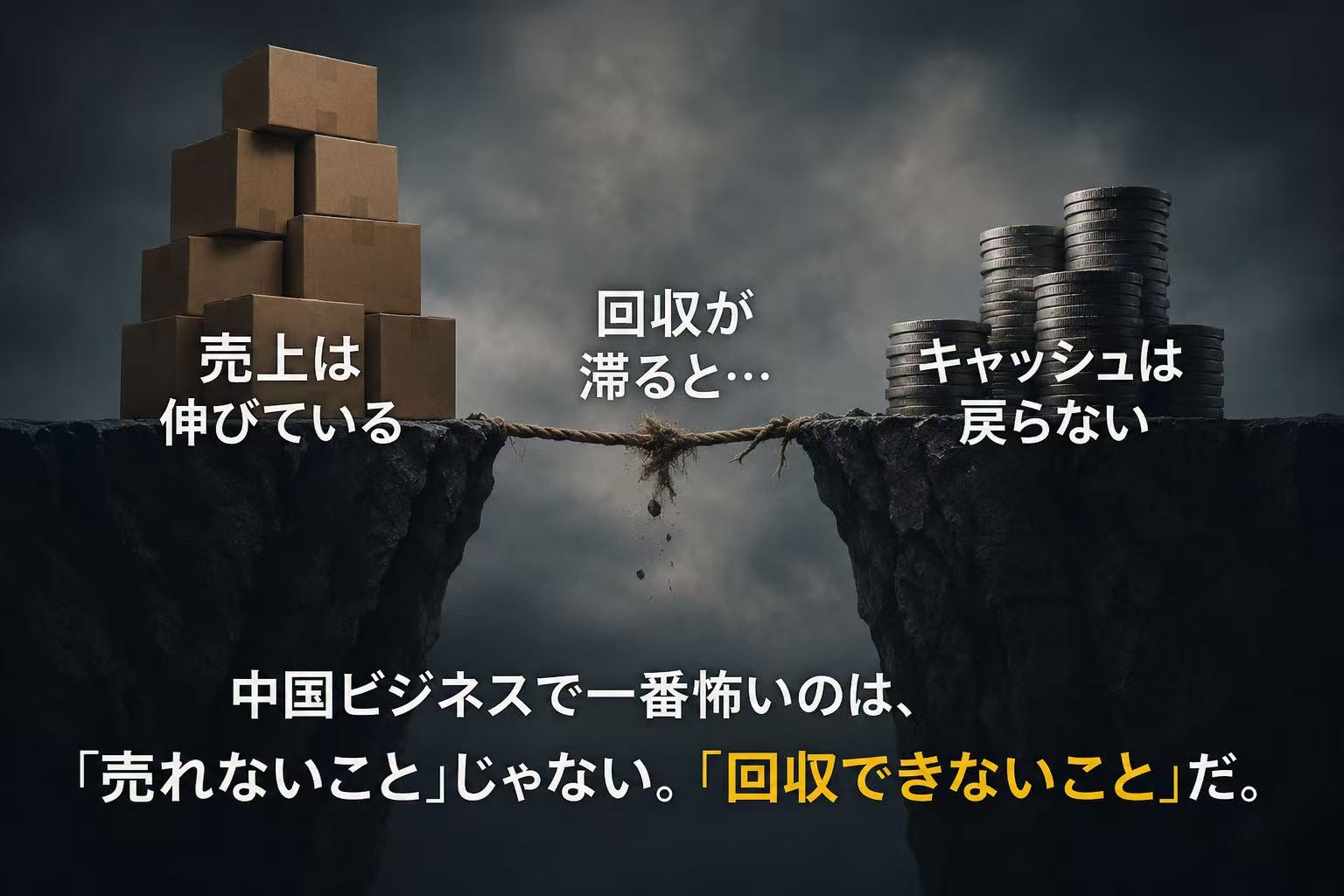 中国市場で本当に怖いのは、「売れないこと」じゃない。